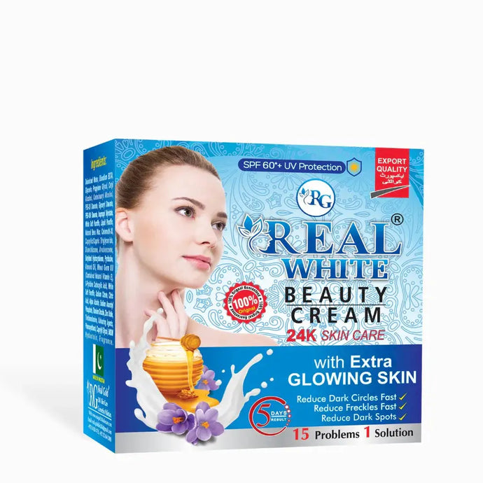 Real Gold White Beauty Cream - Bint Adem Portal 
