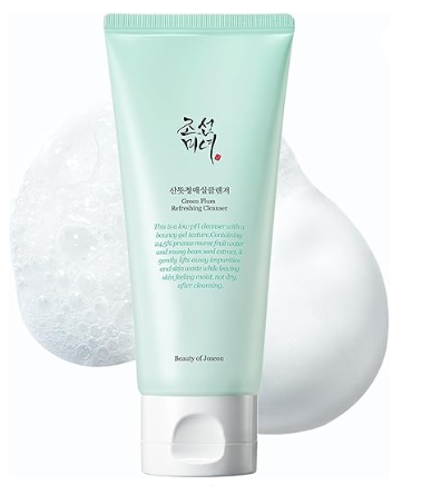 Beauty of Joseon Green Plum Refreshing Cleanser Gel, Deep Pore, Acne Face Wash 200ml - Bint Adem Portal 