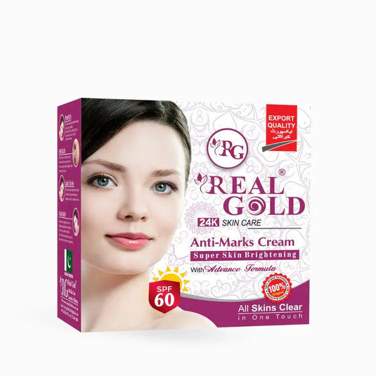 Real Gold Anti Marks Cream SPF60 - Bint Adem Portal 