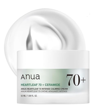 ANUA Heartleaf 70% Intense Calming Cream (with Ceramide, Panthenol) 50ml - Bint Adem Portal 