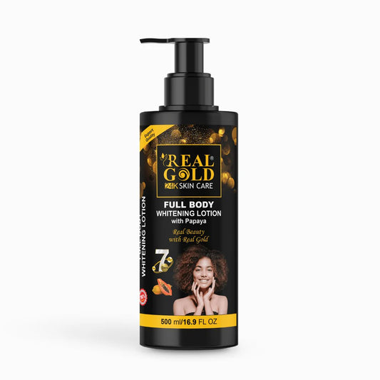 Real Gold Full Body Whitening Lotion With Papaya