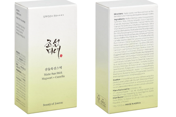 Load image into Gallery viewer, Beauty of Joseon Matte Sun Stick Mugwort Camelia - Bint Adem Portal #
