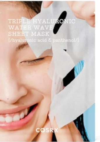 Cosrx Hydrium Triple Hyaluronic Water Wave Sheet Mask - Bint Adem Portal 