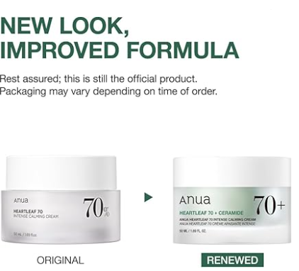 Load image into Gallery viewer, ANUA Heartleaf 70% Intense Calming Cream (with Ceramide, Panthenol) 50ml - Bint Adem Portal #
