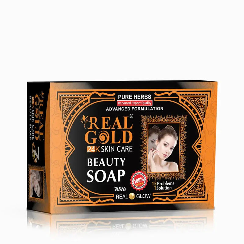 Load image into Gallery viewer, Real Gold Beauty Soap With Real Glow - Bint Adem Portal #
