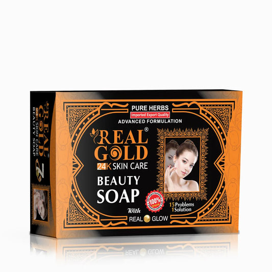 Real Gold Beauty Soap With Real Glow