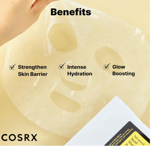 Load image into Gallery viewer, COSRX Advanced Snail Mucin Power Sheet Mask (10 sheets) - Bint Adem Portal #
