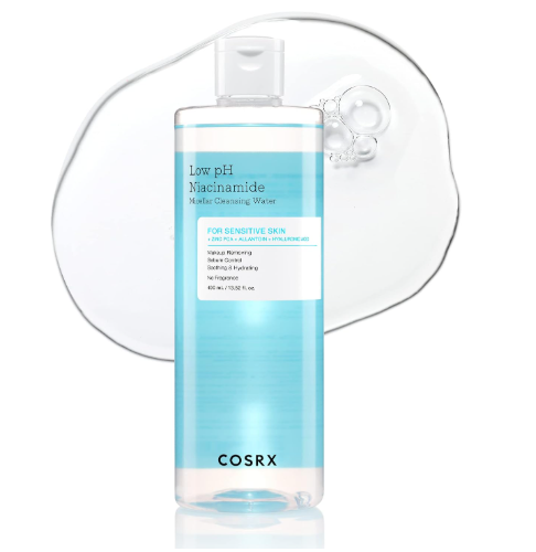 COSRX Low pH Niacinamide Micellar Cleansing Water Daily Mild Facial Cleansing - Bint Adem Portal 