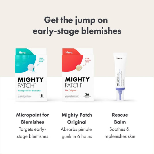 Mighty Patch Micropoint Large Hydrocolloid Pimple Patches