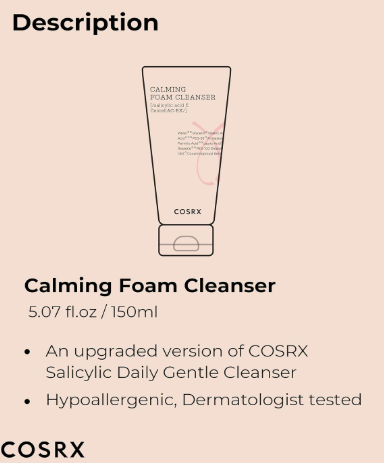 COSRX AC Collection Calming Foam Cleanse