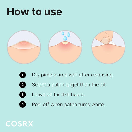 COSRX Acne Pimple Patch (96) Absorbing Hydrocolloid 
