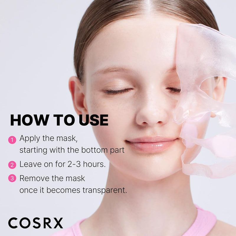 Load image into Gallery viewer, COSRX Pink Peptide Collagen Lifting Glow Hydrogel Face Masks Skin Care- - Bint Adem Portal #
