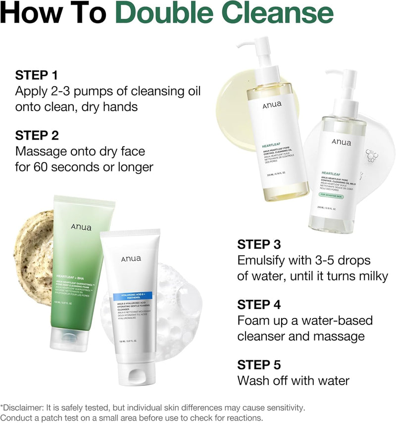 Load image into Gallery viewer, ANUA Heartleaf Pore Control Cleansing Oil 200ml - Bint Adem Portal #
