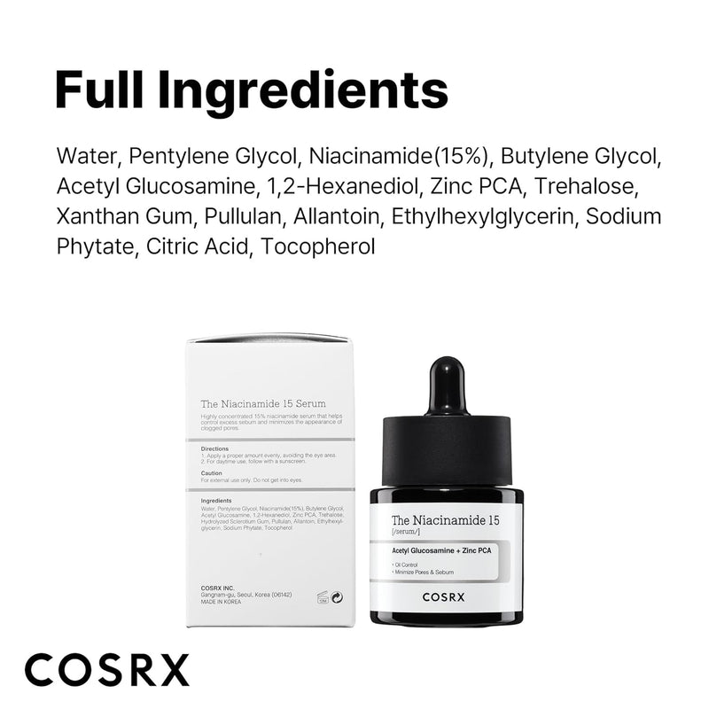 Load image into Gallery viewer, COSRX 15% Niacinamide Face Serum, 0.67 fl oz - Bint Adem Portal #
