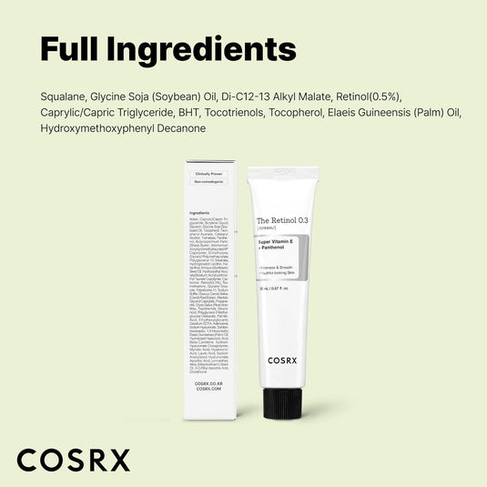 Cosrx The Retinol 0.1 cream 0.67 Fl.oz