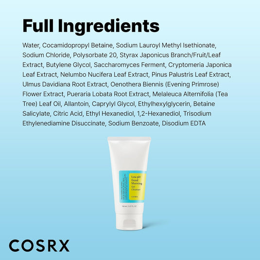 Cosrx Advanced Snail Mucin Gel Cleanser 150ml - Bint Adem Portal 