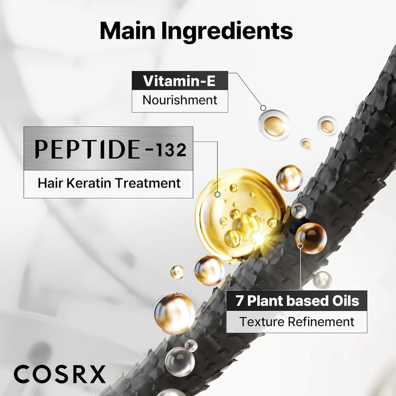 Load image into Gallery viewer, COSRX Peptide 132 Hair Bonding Oil Serum 28ml - Bint Adem Portal #
