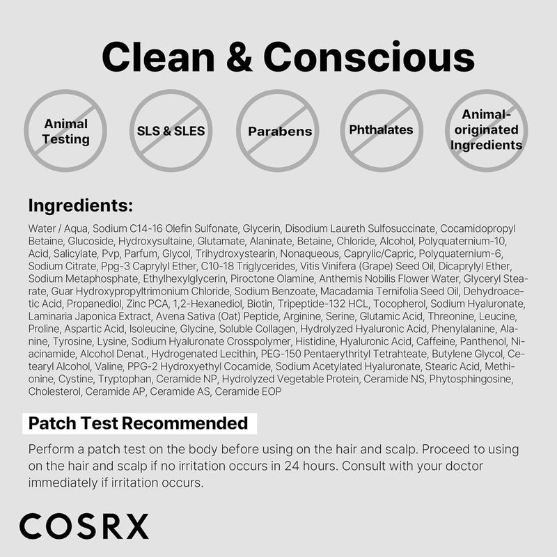 Load image into Gallery viewer, COSRX Peptide 132 Hair Bonding Shampoo - Bint Adem Portal #
