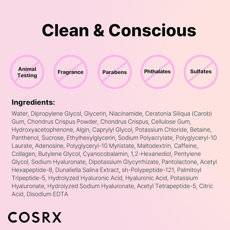 Load image into Gallery viewer, COSRX Pink Peptide Collagen Lifting Glow Hydrogel Face Masks Skin Care- - Bint Adem Portal #
