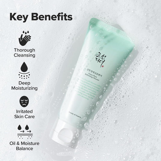 Beauty of Joseon Green Plum Refreshing Gel Cleanser Deep Pore Cleansing 100ml - Bint Adem Portal 