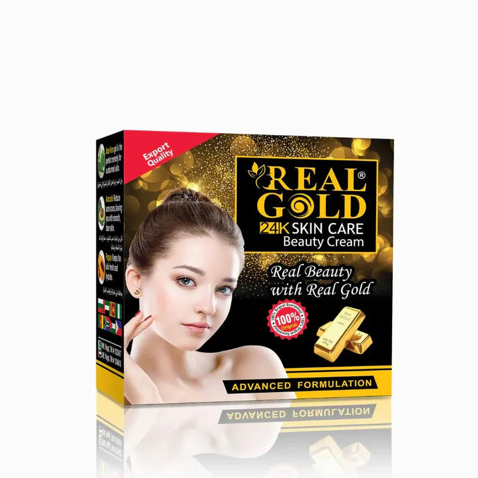 Real Gold Skin Care Beauty Cream - Bint Adem Portal 