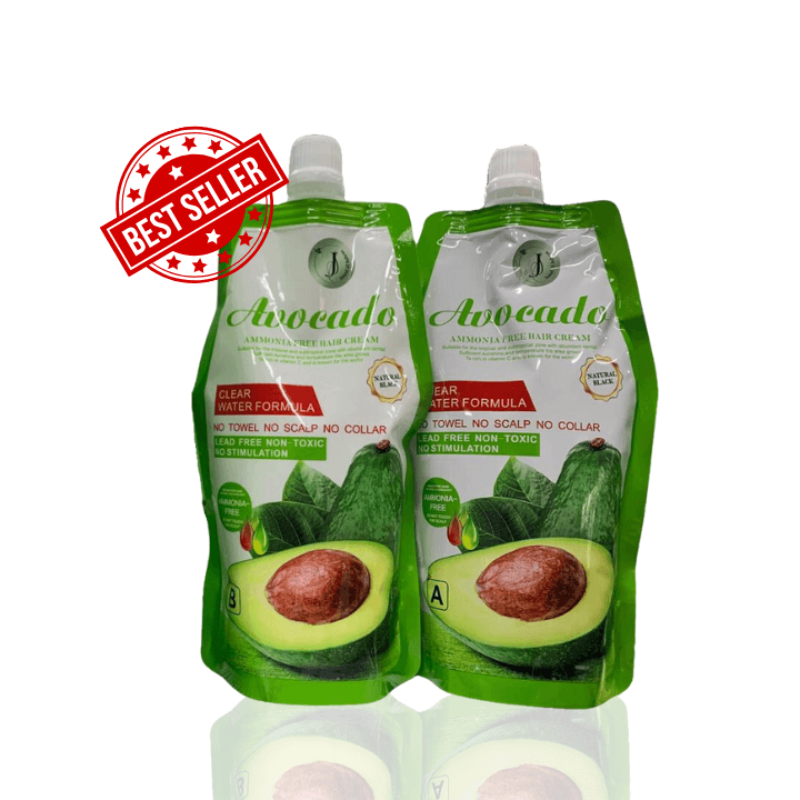 Load image into Gallery viewer, AVOCADO Hair Color Cream Natural Black (Ammonia FREE Hair Care) - Bint Adem Portal #
