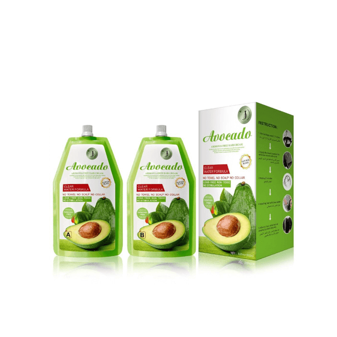 AVOCADO Hair Color Cream Natural Black (Ammonia FREE Hair Care) - Bint Adem Portal 