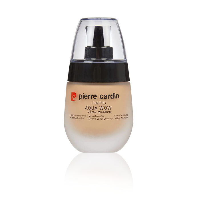 Pierre Cardin Aqua Mineral Foundation -30 ml - Bint Adem Portal 