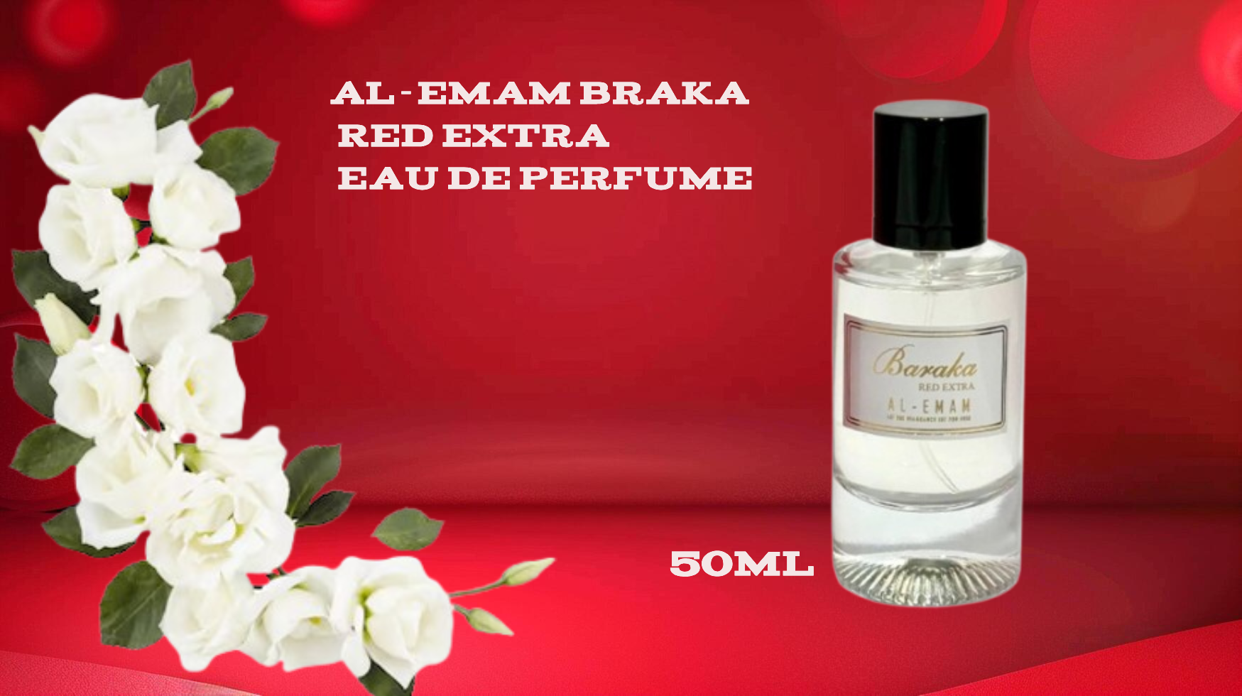 Al-Emam Braka Red Extra Eau De Perfume -50ml