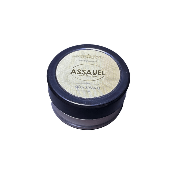 Aswad Assayel Perfumed Body Body Cream 8g (12Pcs Per Box) - Bint Adem Portal 