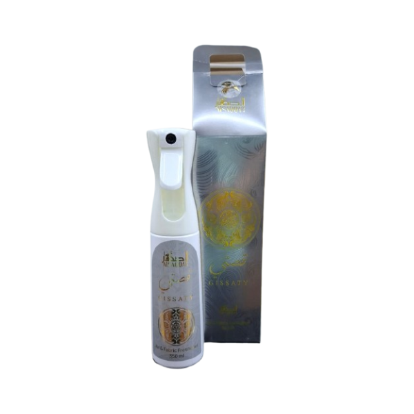 Alsaqqar Gissaty Air & Fabric Freshener -350ml - Bint Adem Portal 