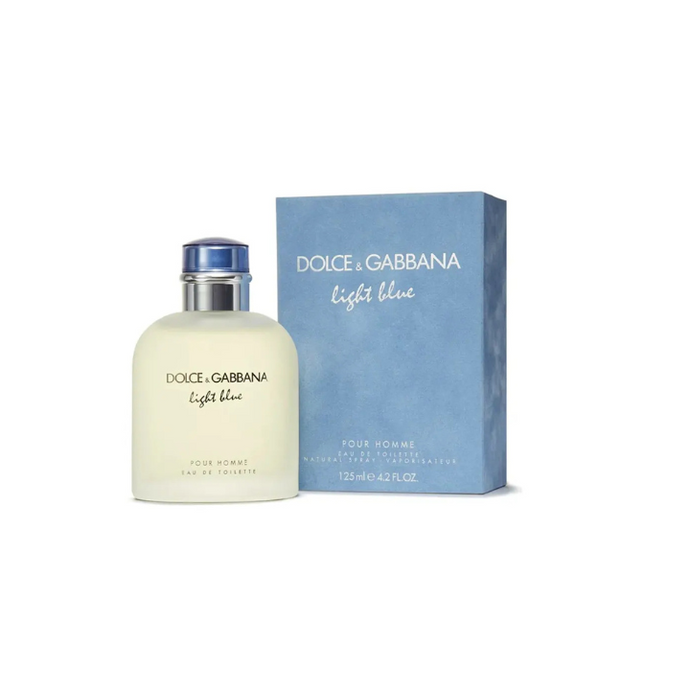 Dolce & Gabbana Light Blue Eau De Toilette 125ML Men Perfume - Bint Adem Portal 