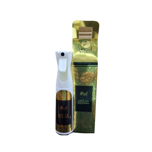 Alsaqqar Oud Al Zahab Air & Fabric Freshener -350ml - Bint Adem Portal 