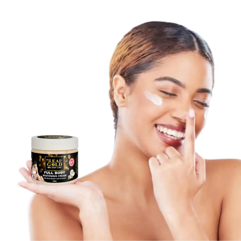 Load image into Gallery viewer, Real Gold Full Body Whitening Cream - Bint Adem Portal #
