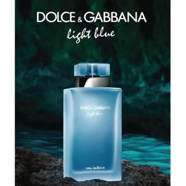 Load image into Gallery viewer, Dolce &amp; Gabbana Light Blue Eau Intense Women EDP 100ml - Bint Adem Portal #
