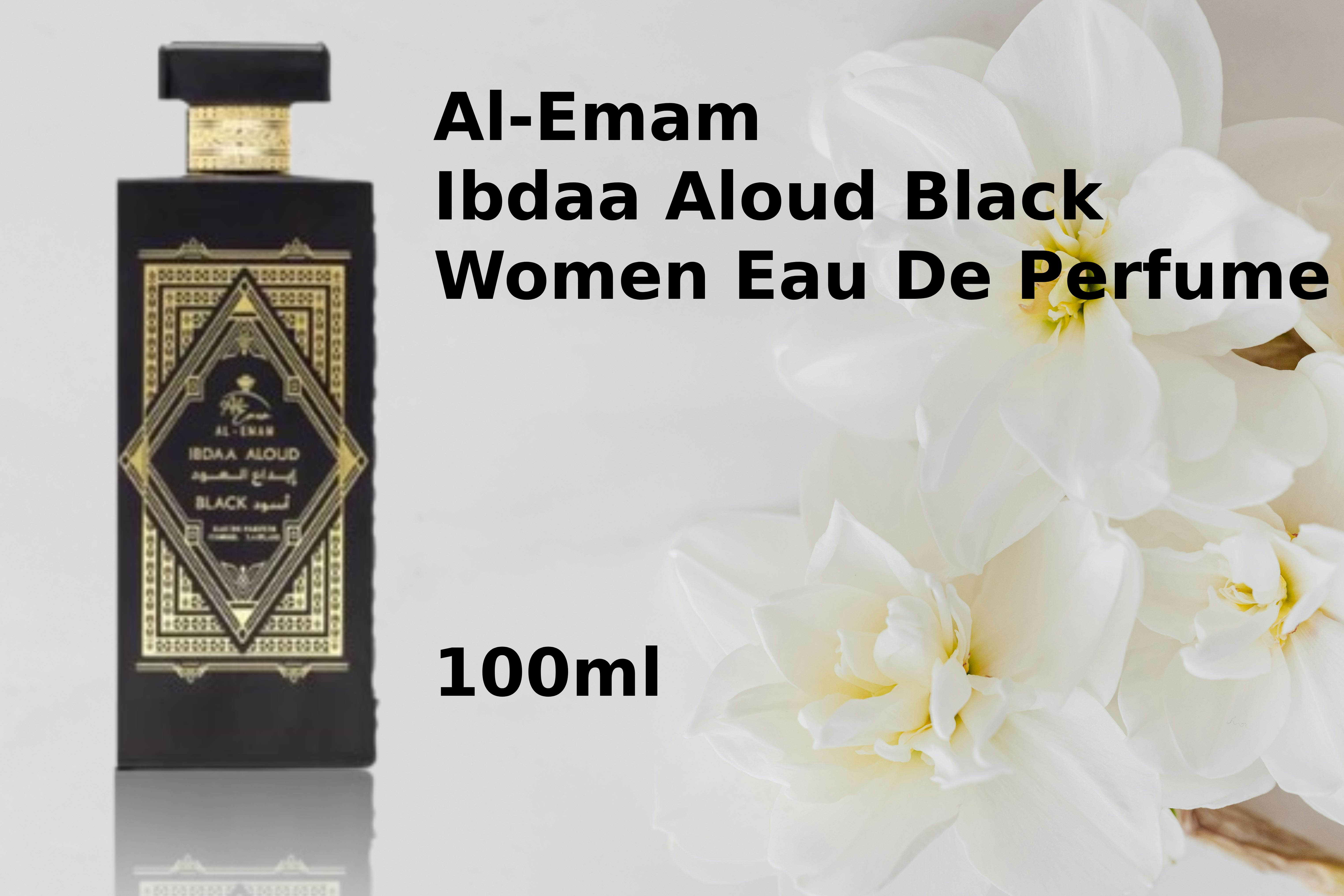 Al-Emam Ibdaa Aloud Black Women Eau De Perfume -100ml