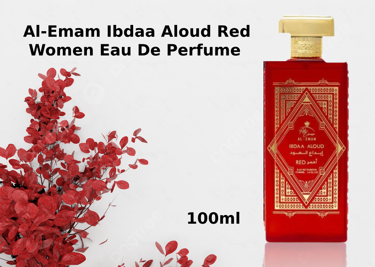 Al-Emam Ibdaa Aloud Red Women Eau De Perfume -100ml