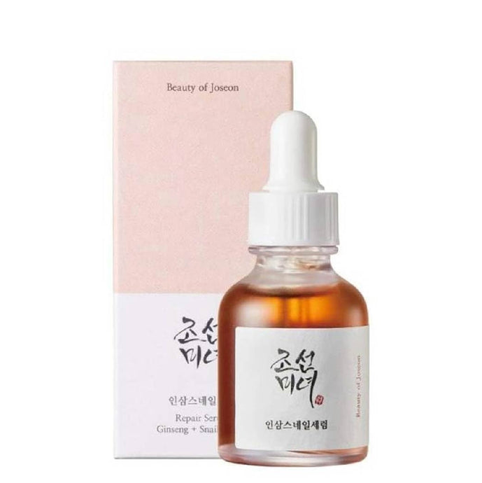 Beauty of Joseon Revive Serum Snail Mucin Ginseng Hydrating Face Moisturizer - Bint Adem Portal 