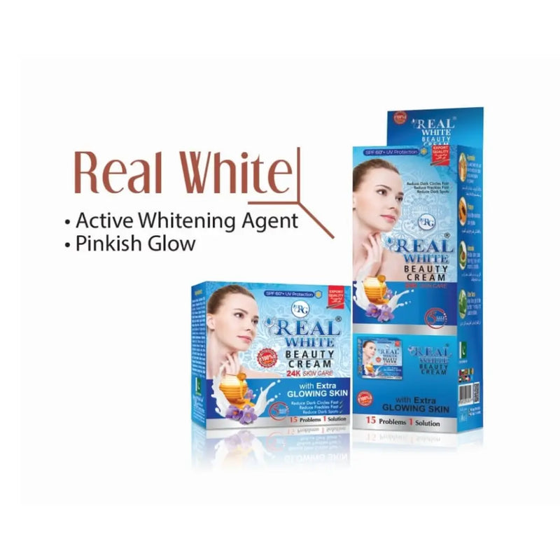Load image into Gallery viewer, Real Gold White Beauty Cream - Bint Adem Portal #

