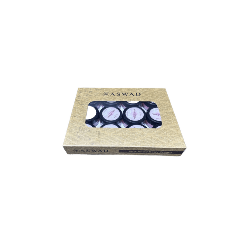 Load image into Gallery viewer, Aswad Sensational Perfumed BodyCream 8g (12Pcs Per Box) - Bint Adem Portal #
